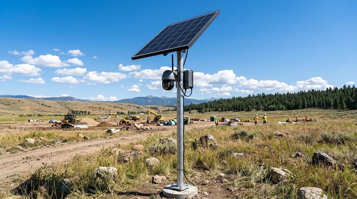 Uzak ve Şebekeden Bağımsız Alanlar İçin Kadraj 4G Kamera Sistemlerinde Enerji Verimliliği ve Yenilenebilir Enerji Entegrasyonu