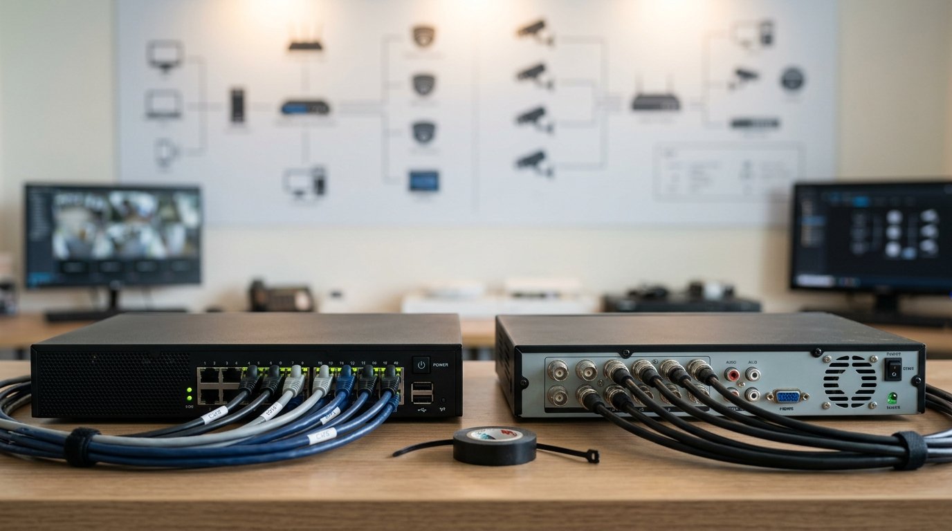 8 Kanal NVR ve 16 Kanal DVR Kayıt Cihazları: NVR DVR Farkları ve Seçim Rehberi