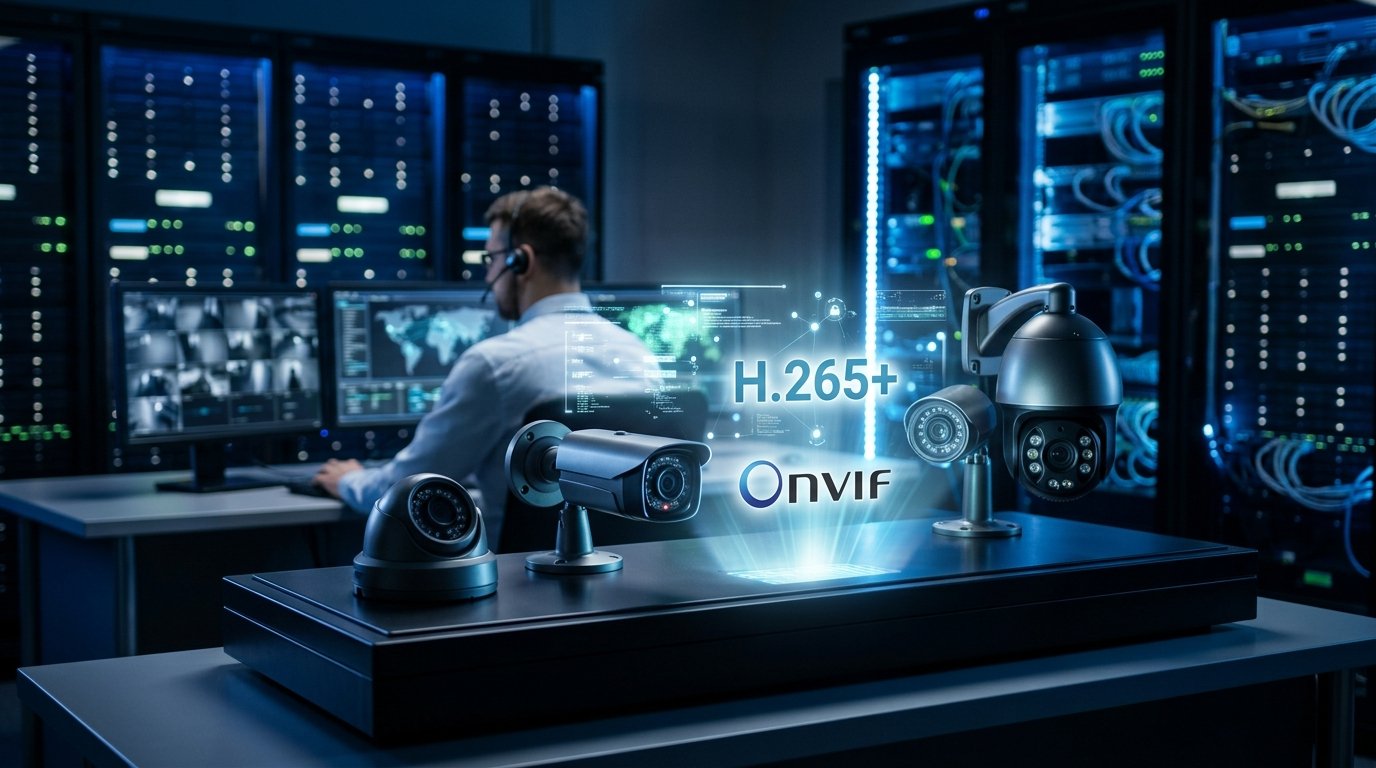 Bayiler İçin Yeni Nesil Güvenlik Kamerası Teknolojileri: H.265+ ve ONVIF ile Müşteri Memnuniyeti