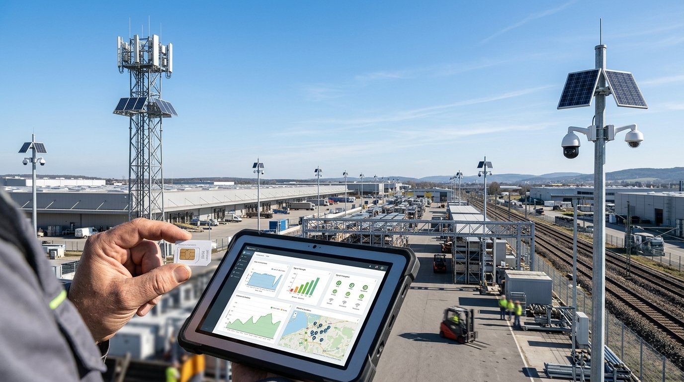 Büyük Ölçekli 4G Kamera Projelerinde M2M SIM Yönetimi: Toplu Aktivasyon ve Veri Takibi