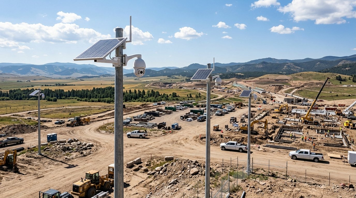 Çoklu Sensörlü 4G Güvenlik Kamerası ile Geniş Alan Gözetimi