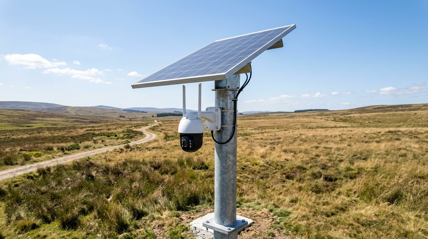 Elektriksiz Alanlar İçin Entegre Güç Çözümleri: 4G Kameralarınızda Solar Panel, Batarya ve UPS Kullanım Kılavuzu