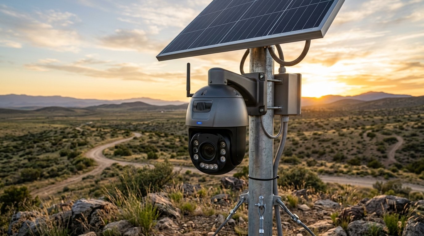 Güneş Enerjili 4G Kameralarda PTZ, Çoklu Lens ve AI Kullanımı