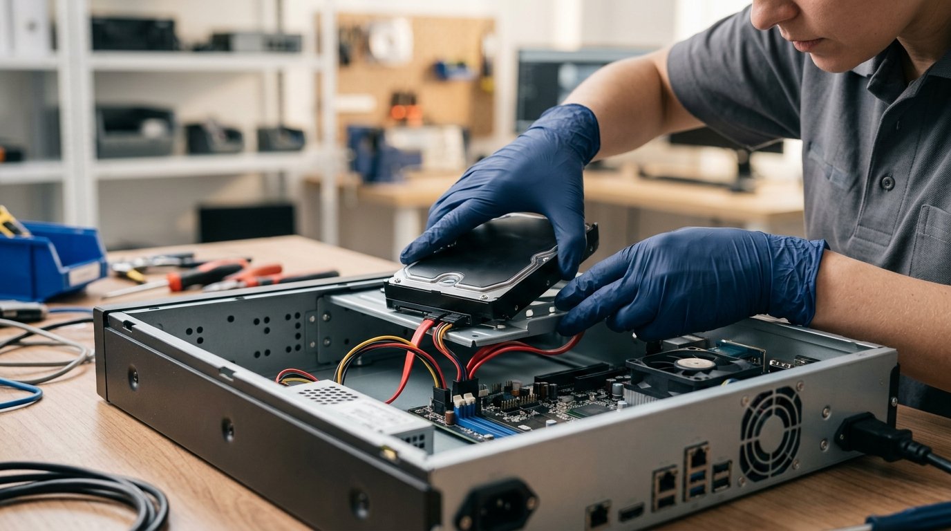 Güvenlik Kamerası Kayıt Cihazları İçin Sabit Disk (HDD) Kurulumu ve Performans Optimizasyonu Rehberi