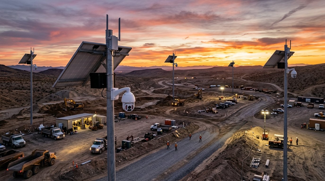 Sabit Altyapı Olmayan Maden, Şantiye ve Petrol Sahaları İçin 4G/eSIM Güvenlik Kamerası Seçim Kılavuzu