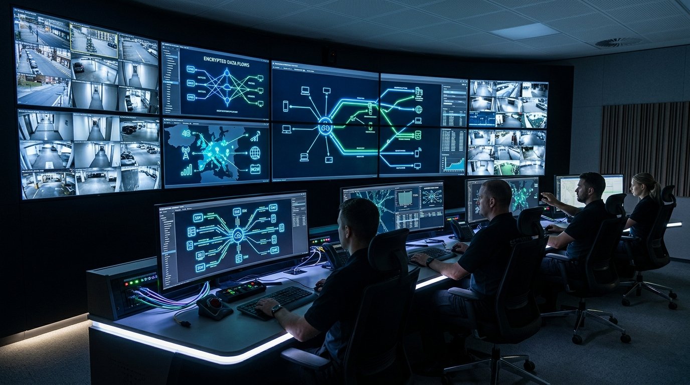 4G Kamera Veri Güvenliği: Şifreleme, Ağ Protokolleri ve GDPR Uyumu