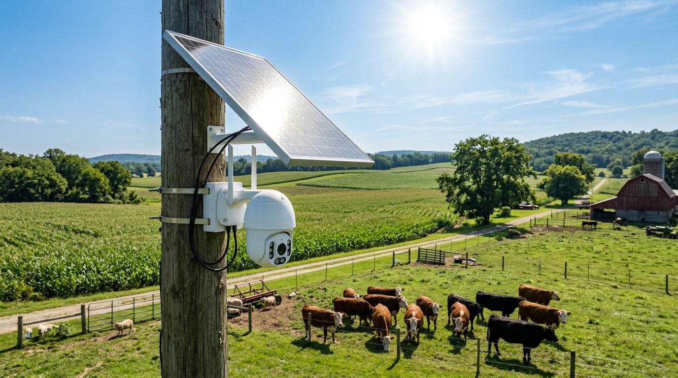 Tarım ve Hayvancılıkta 4G Solar Güvenlik Çözümleri: Çiftliklerde Koruma