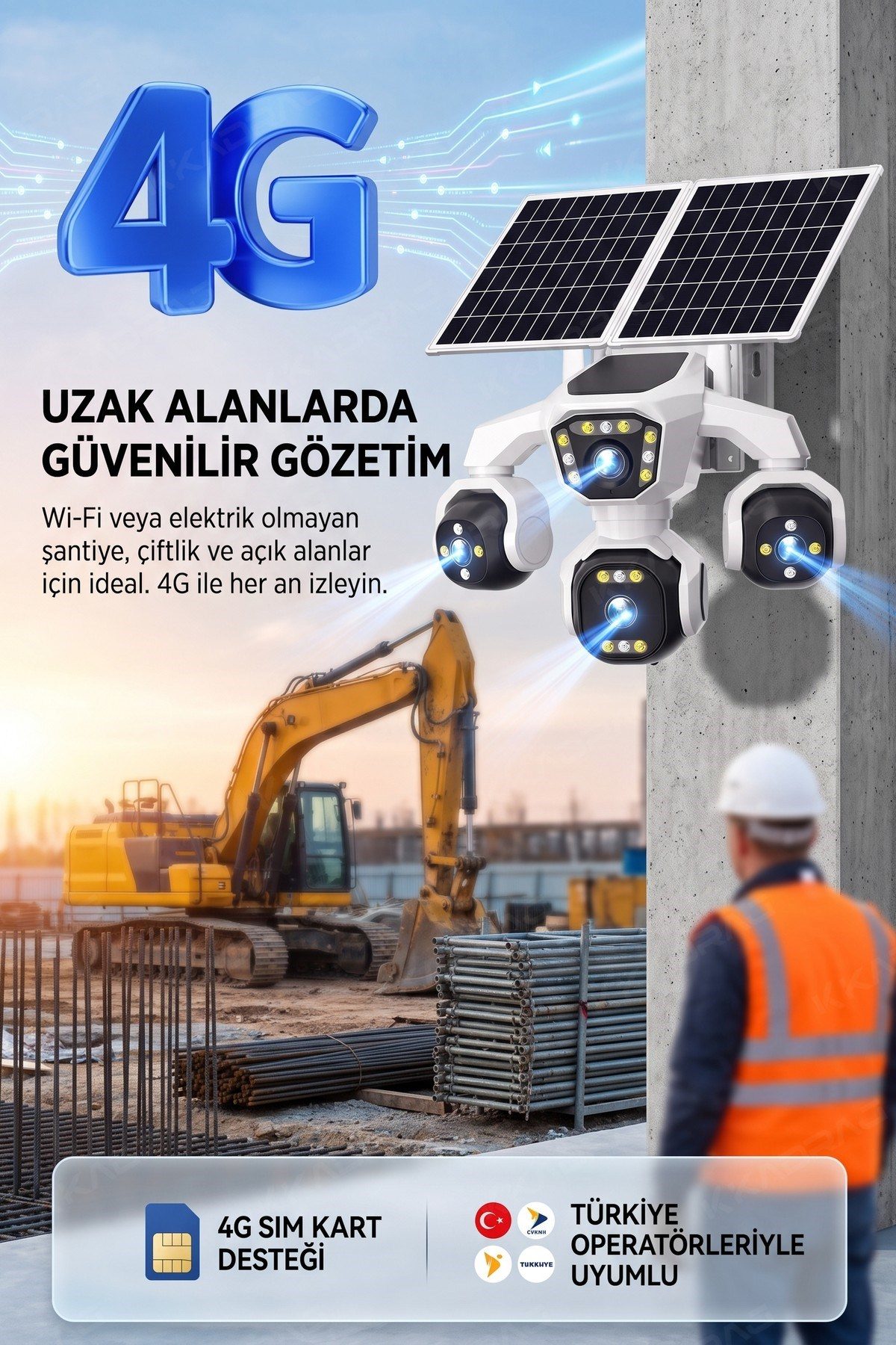 KDJ-SG407 Kablosuz Altyapısız Güvenlik