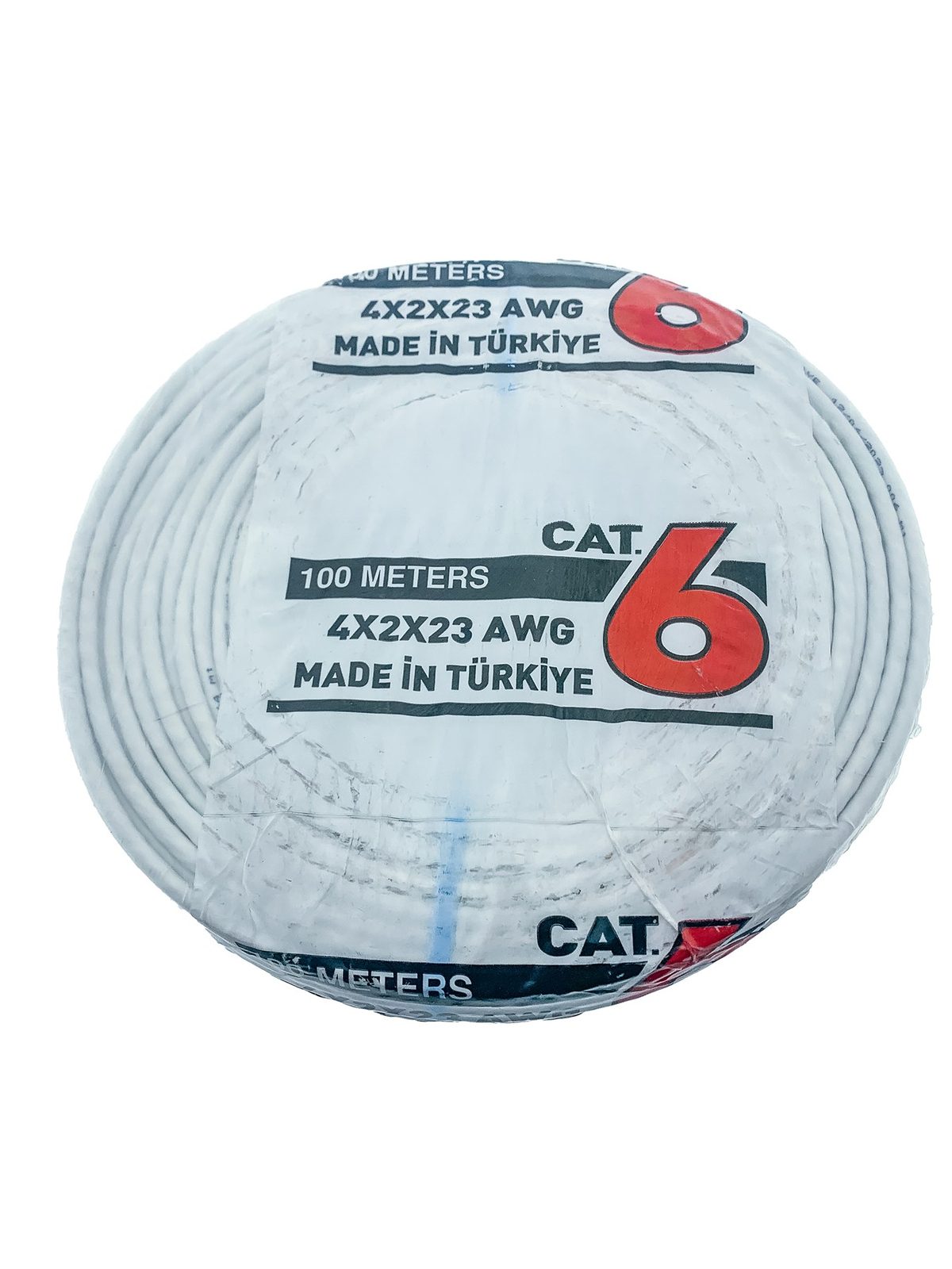 Kadraj 4X2X23 CAT6 Ethernet Kablosu - 100 Metre | Yüksek Hızlı Ağ Bağlantısı